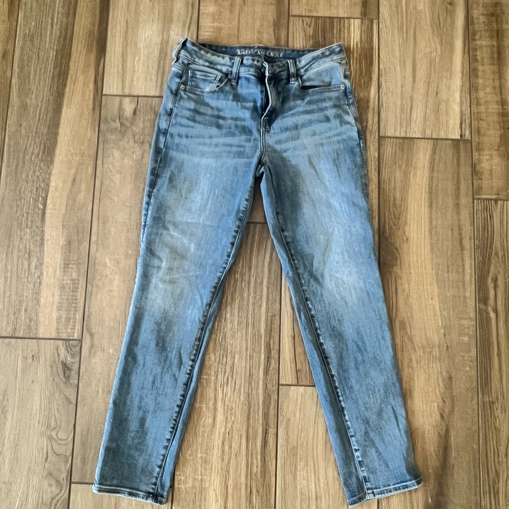 American Eagle Outfitters Blue Skinny Denim